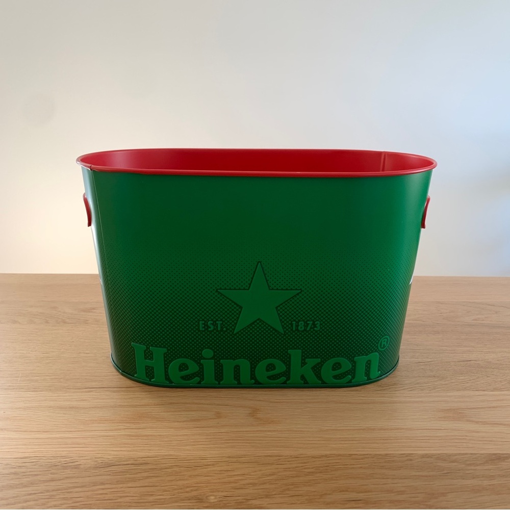 NWOT Heineken x F1 Metal Ice Bucket